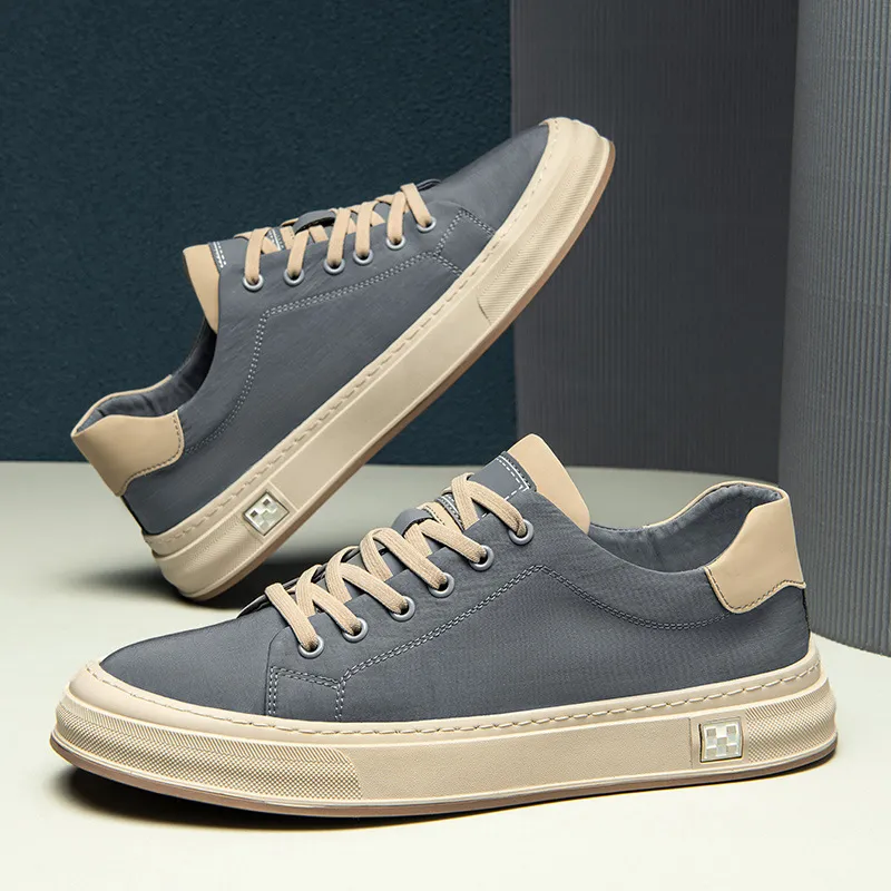Men's Plus Size Casual Board Shoes - Autumn Fashion, High Quality, Comfortable, Lightweight, Flat Sports Sneakers thumbnail 6