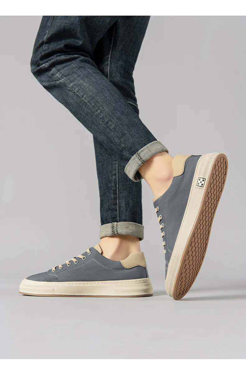 Men's Plus Size Casual Board Shoes - Autumn Fashion, High Quality, Comfortable, Lightweight, Flat Sports Sneakers showcase 15
