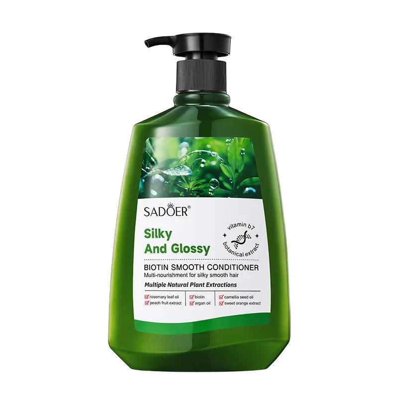 Biotin Smoothing Conditioner 520ml - Deep Moisturizing Treatment for Dry, Damaged Hair - Professional Salon Quality - Cross-Border Import thumbnail 6
