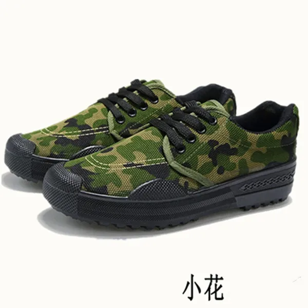 Men's Canvas Work Shoes Spring Autumn Lightweight Breathable Sneakers Yellow Rubber Sole Construction Site Labor Protection Farmland Training showcase 14