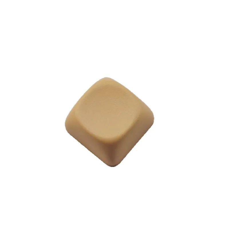PBT MOA Profile Keycaps Set for Mechanical Keyboard - Rounded Cross Chrysanthemum Design, 1.6mm Thick, Frosted Macron Color, Durable Key Cap Set showcase 5