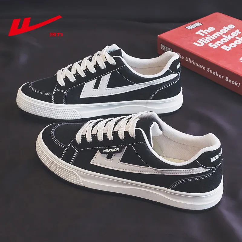 Men's Canvas Sneakers - Spring/Autumn Casual Sports Shoes - Pull-Back Style, White Student Shoes, Breathable Cloth Sneakers for Men thumbnail 7