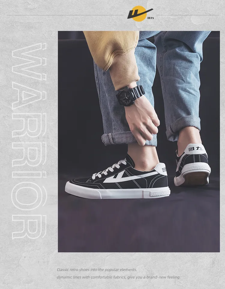 Men's Canvas Sneakers - Spring/Autumn Casual Sports Shoes - Pull-Back Style, White Student Shoes, Breathable Cloth Sneakers for Men showcase 11