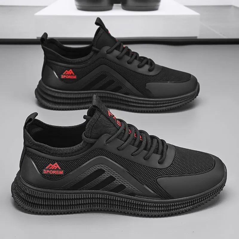 Men's Lightweight Casual Shoes Soft Sole Comfortable Walking Sneakers | Trendy Non-Slip Dirt-Resistant Sports Shoes for Everyday Wear, Travel, and Active Lifestyles thumbnail 4
