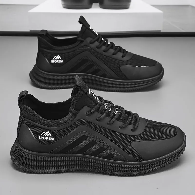 Men's Lightweight Casual Shoes Soft Sole Comfortable Walking Sneakers | Trendy Non-Slip Dirt-Resistant Sports Shoes for Everyday Wear, Travel, and Active Lifestyles thumbnail 3