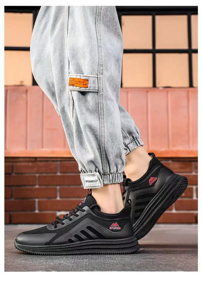Men's Lightweight Casual Shoes Soft Sole Comfortable Walking Sneakers | Trendy Non-Slip Dirt-Resistant Sports Shoes for Everyday Wear, Travel, and Active Lifestyles showcase 8