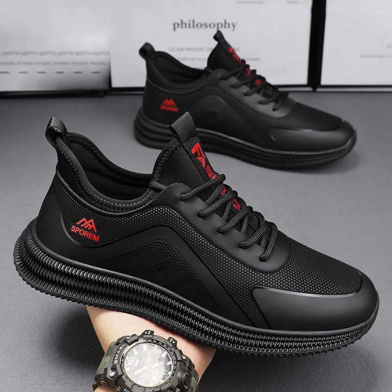 Men's Lightweight Casual Shoes Soft Sole Comfortable Walking Sneakers | Trendy Non-Slip Dirt-Resistant Sports Shoes for Everyday Wear, Travel, and Active Lifestyles thumbnail 2