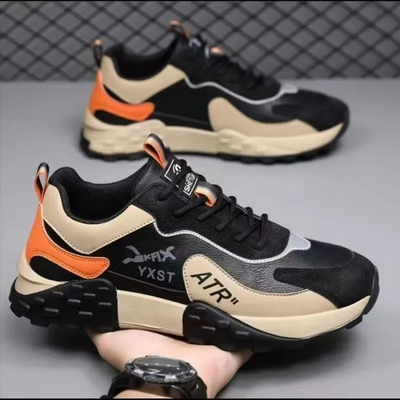 Men's Lightweight Casual Shoes Soft Sole Comfortable Walking Sneakers | Trendy Non-Slip Dirt-Resistant Sports Shoes for Everyday Wear, Travel, and Active Lifestyles thumbnail 7
