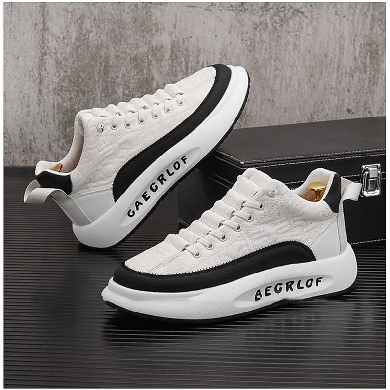 Men's Lightweight Casual Shoes Soft Sole Comfortable Walking Sneakers | Trendy Non-Slip Dirt-Resistant Sports Shoes for Everyday Wear, Travel, and Active Lifestyles thumbnail 9