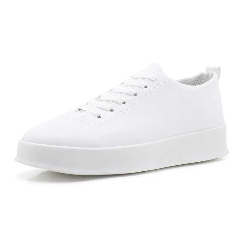 Men's Black Slip-On Skateboard Shoes Casual Lightweight Sports Sneakers Round Toe Foreign Trade Cross-Border Flat Shoes for Men thumbnail 5