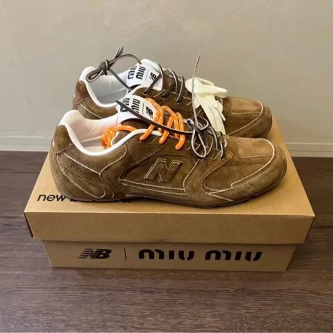 Miumiu Co-brand NB530 Casual Sneakers - Lightweight All-Match Running Shoes for Men and Women - Putian Shoes Company thumbnail 4