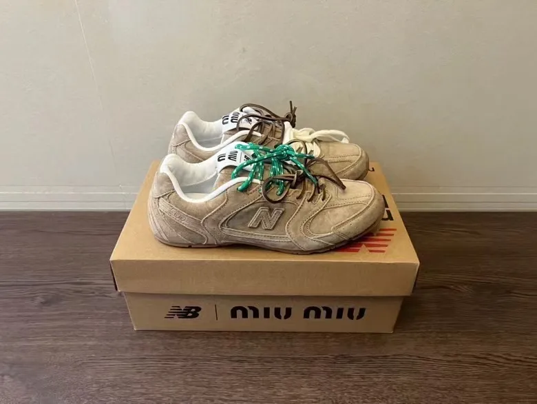 Miumiu Co-brand NB530 Casual Sneakers - Lightweight All-Match Running Shoes for Men and Women - Putian Shoes Company thumbnail 9