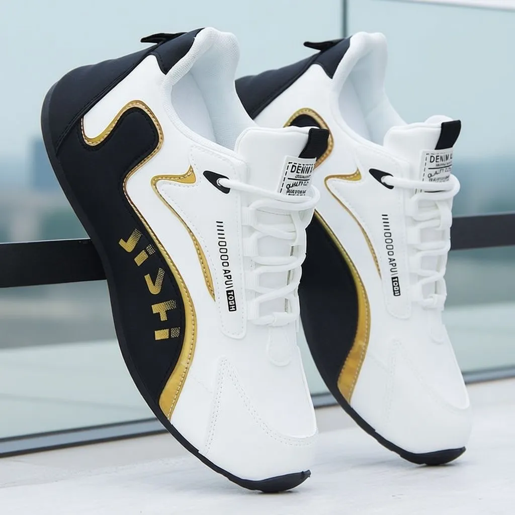 Men's Waterproof Non-Slip Travel Shoes - 2026 Spring Autumn Trendy Versatile Sports Casual Sneakers for Outdoor Activities thumbnail 6