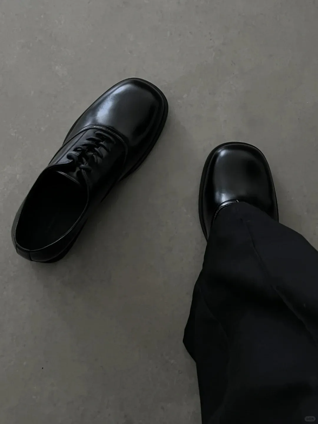 Men's Leather Derby Dress Shoes Square Toe Casual Business Wedding Shoes Comfortable Thick Sole Height Increasing showcase 4