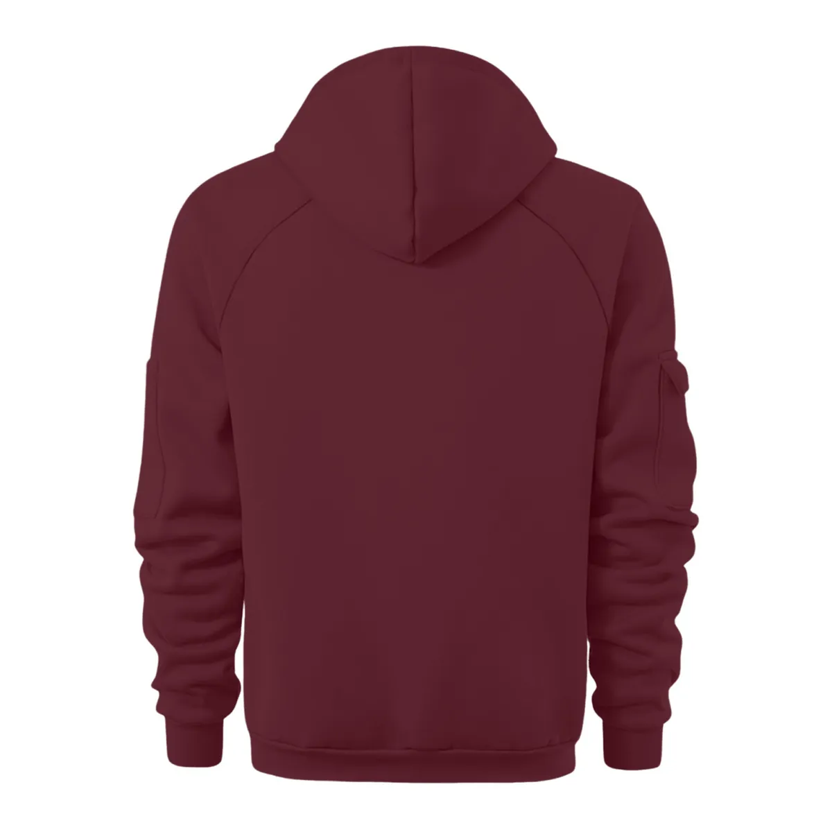 Men's Customizable Embroidered Zip-Up Sweatshirt Casual Loose Fit Plus Size Pullover Jacket for Cross-Border Fashion, Amazon New Style showcase 4