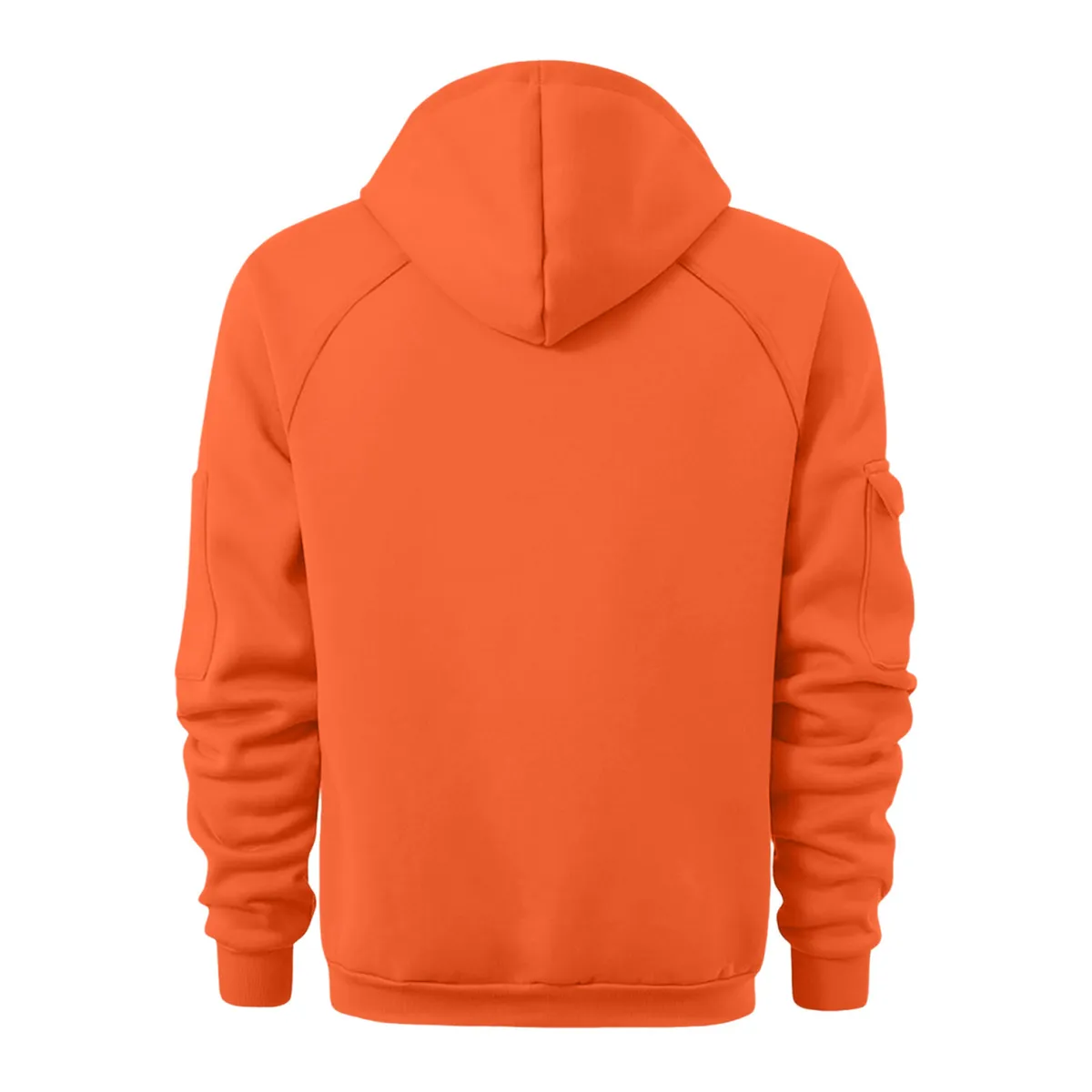 Men's Customizable Embroidered Zip-Up Sweatshirt Casual Loose Fit Plus Size Pullover Jacket for Cross-Border Fashion, Amazon New Style showcase 16