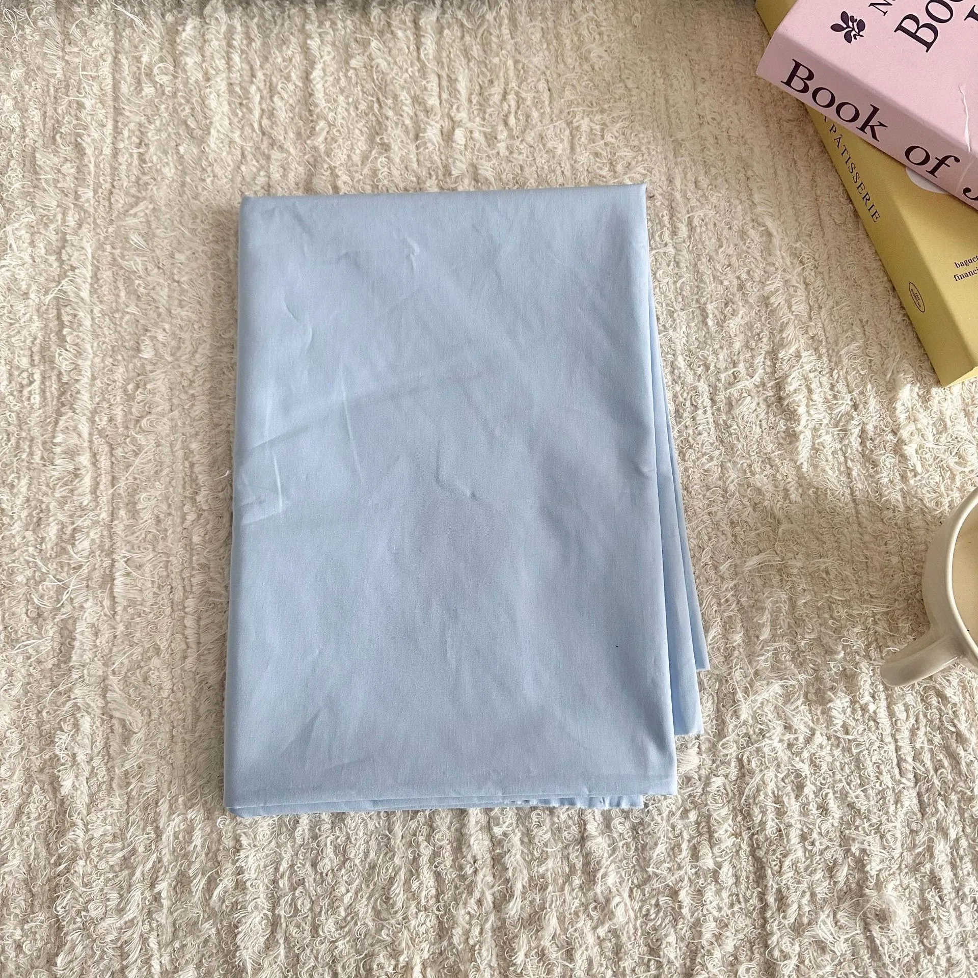 Pure Cotton Fabric Solid Color High Density Washable Cloth for Clothing, Women's Fashion, Handmade Bags, and DIY Projects thumbnail 10