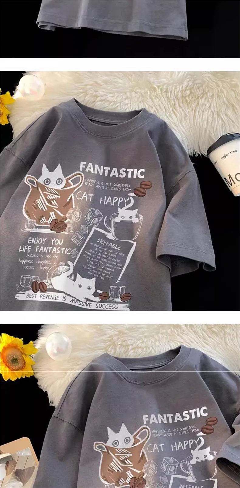 Men's Heavyweight Short Sleeve T-Shirt | 2024 Summer Fashion | American Style Loose Fit Tee | Trendy Top for Teen Boys showcase 6