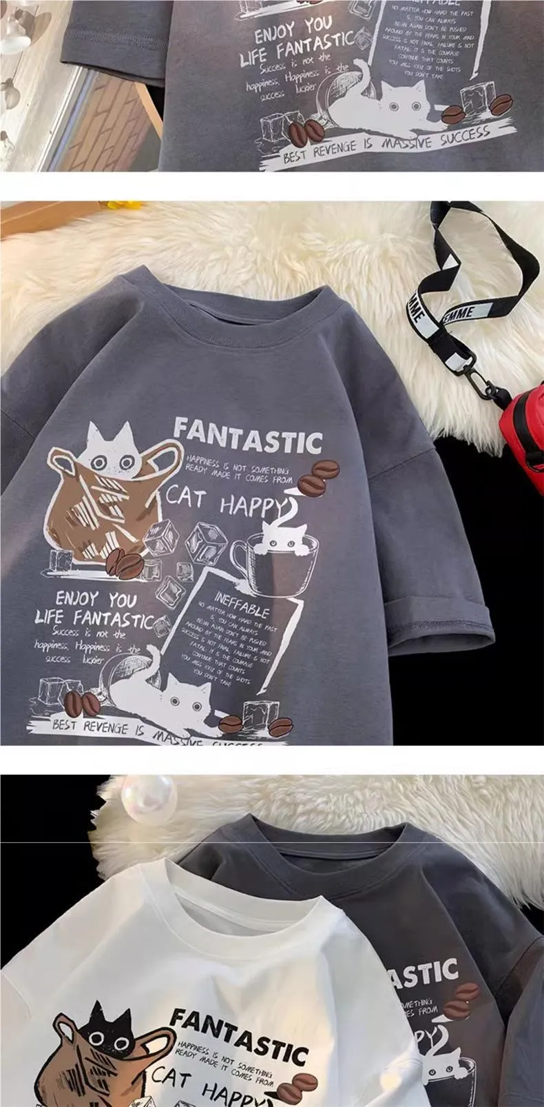 Men's Heavyweight Short Sleeve T-Shirt | 2024 Summer Fashion | American Style Loose Fit Tee | Trendy Top for Teen Boys showcase 7