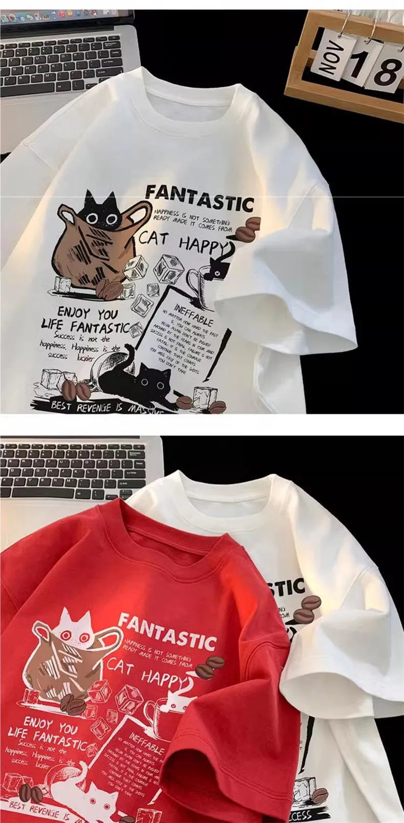 Men's Heavyweight Short Sleeve T-Shirt | 2024 Summer Fashion | American Style Loose Fit Tee | Trendy Top for Teen Boys showcase 9