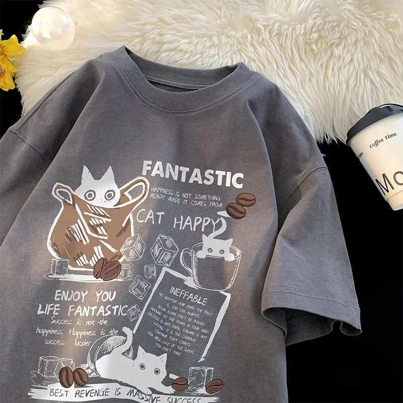 Men's Heavyweight Short Sleeve T-Shirt | 2024 Summer Fashion | American Style Loose Fit Tee | Trendy Top for Teen Boys thumbnail 10