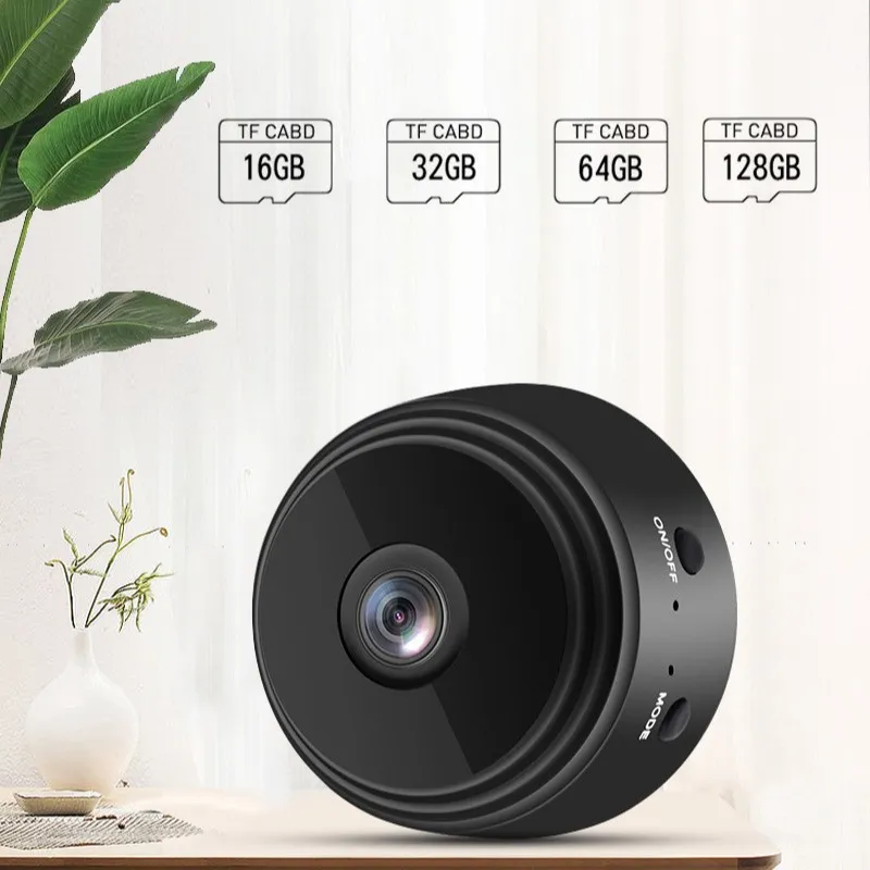 A9 Mini Wireless WiFi Security Camera - Wide Angle HD 1080P Indoor/Outdoor Surveillance Camera for Home Security and Remote Monitoring thumbnail 4