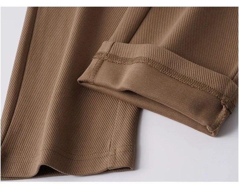 Men's Casual Straight Leg Sweatpants - Lightweight Knit Joggers for Spring/Autumn - Loose Fit Athletic Pants for Sports & Everyday Wear - Gray showcase 18