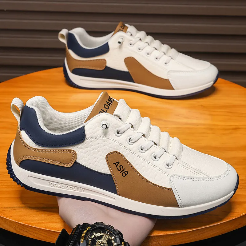 Men's Forrest Gump Style Sneakers 2025 - Breathable Casual Trendy Cloth Shoes, Non-Slip Wear-Resistant Sports Sneakers for Men thumbnail 2
