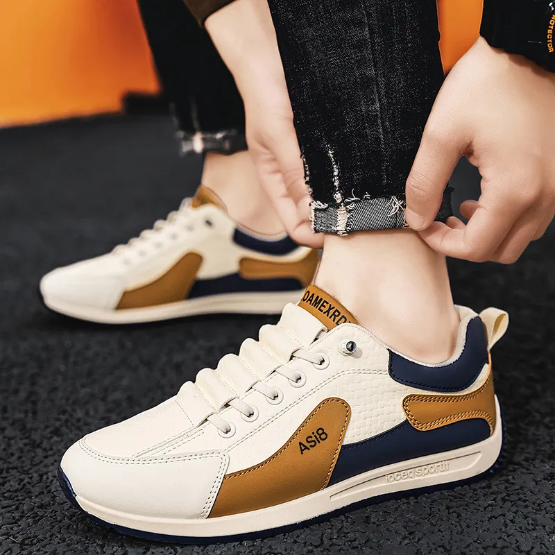 Men's Forrest Gump Style Sneakers 2025 - Breathable Casual Trendy Cloth Shoes, Non-Slip Wear-Resistant Sports Sneakers for Men thumbnail 4
