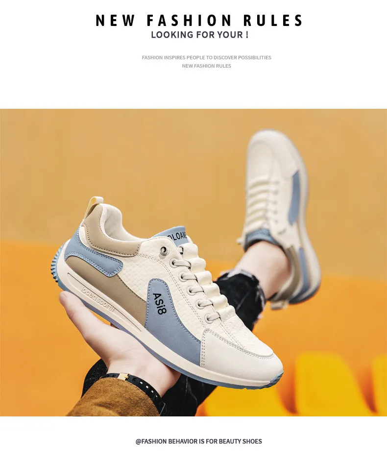 Men's Forrest Gump Style Sneakers 2025 - Breathable Casual Trendy Cloth Shoes, Non-Slip Wear-Resistant Sports Sneakers for Men showcase 12