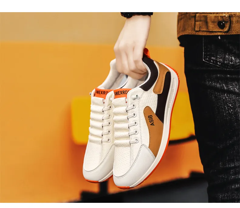 Men's Forrest Gump Style Sneakers 2025 - Breathable Casual Trendy Cloth Shoes, Non-Slip Wear-Resistant Sports Sneakers for Men showcase 17
