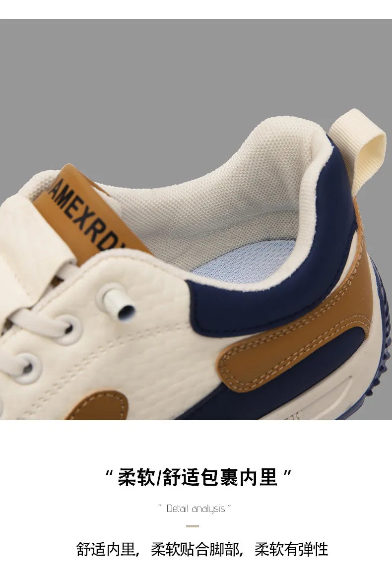Men's Forrest Gump Style Sneakers 2025 - Breathable Casual Trendy Cloth Shoes, Non-Slip Wear-Resistant Sports Sneakers for Men showcase 8