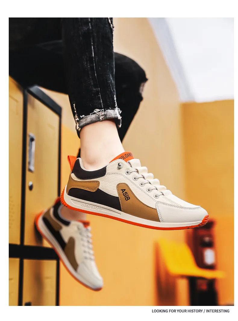 Men's Forrest Gump Style Sneakers 2025 - Breathable Casual Trendy Cloth Shoes, Non-Slip Wear-Resistant Sports Sneakers for Men showcase 13