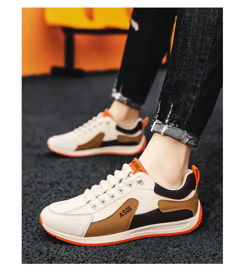Men's Forrest Gump Style Sneakers 2025 - Breathable Casual Trendy Cloth Shoes, Non-Slip Wear-Resistant Sports Sneakers for Men showcase 14