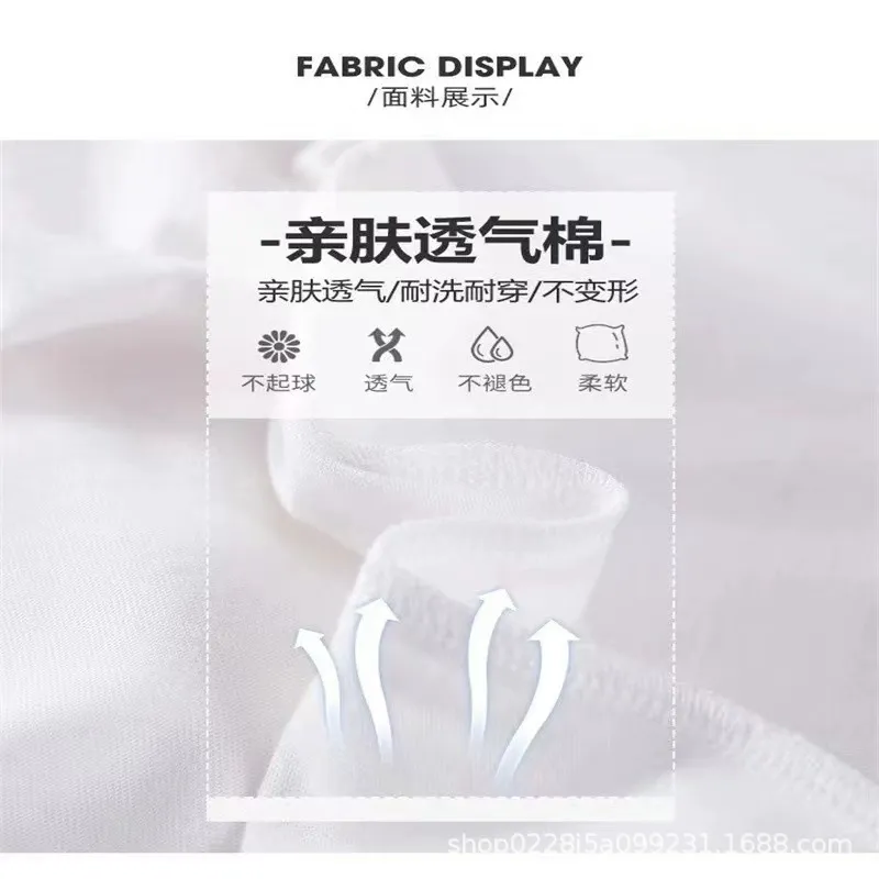 Couple's Matching T-Shirts: Summer Cotton Short Sleeve Tees for Men and Women, Loose Fit, Casual Trendy Tops showcase 6