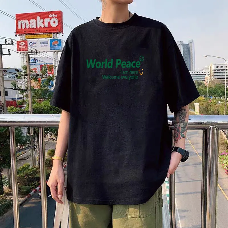 World Peace Green - Black