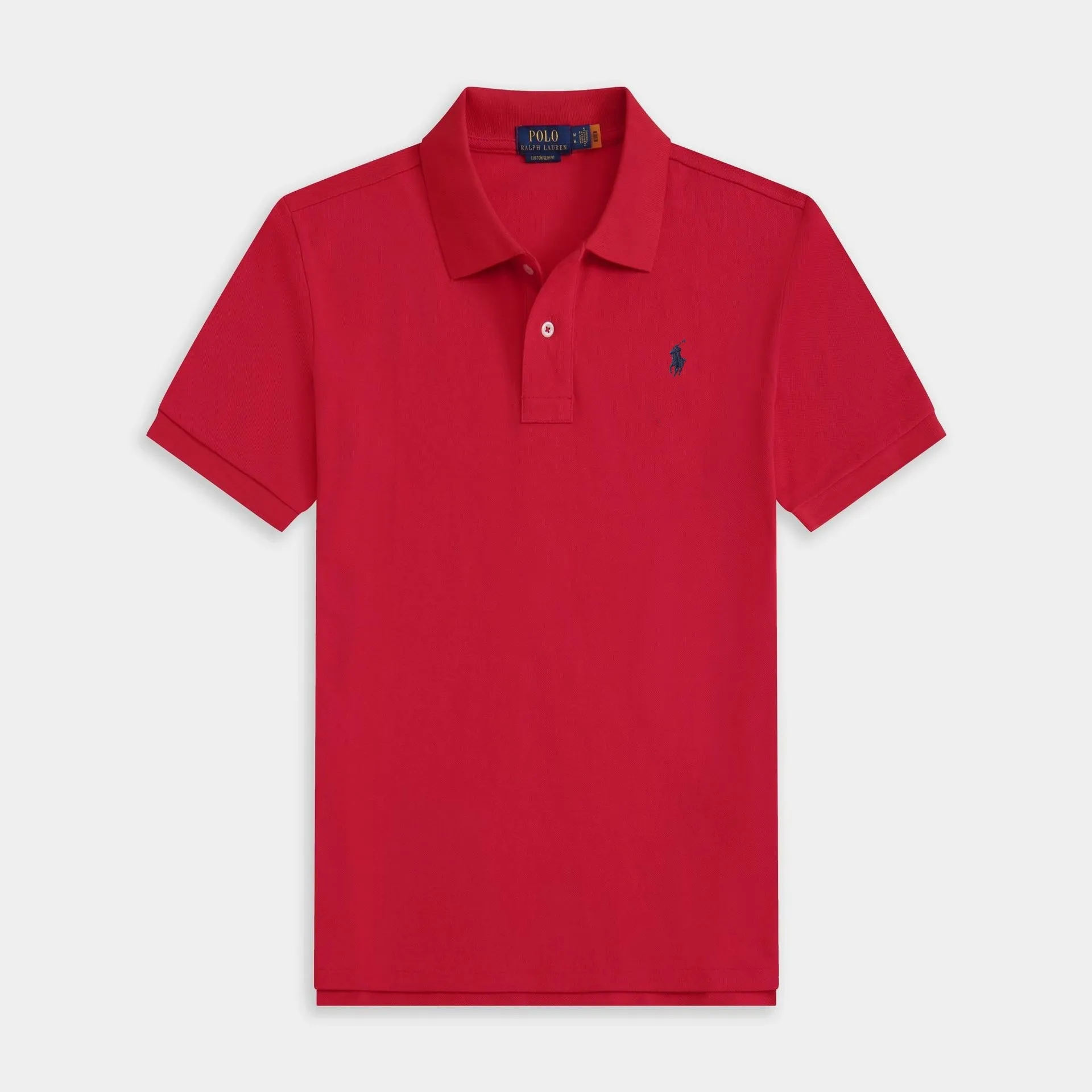 Men's Polo Shirt Short Sleeve European Size RL Embroidered Pony Logo T-Shirt | Casual Lapel Top for Men thumbnail 4