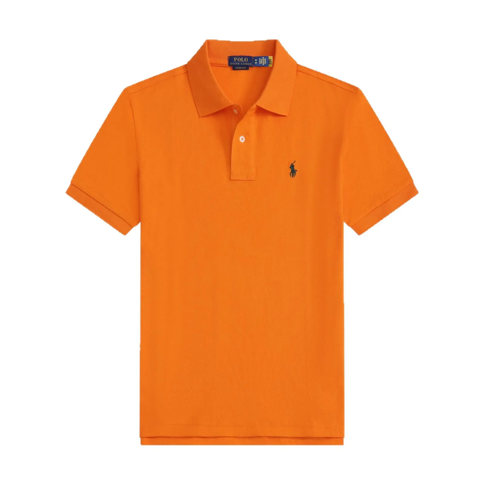 Men's Polo Shirt Short Sleeve European Size RL Embroidered Pony Logo T-Shirt | Casual Lapel Top for Men thumbnail 5