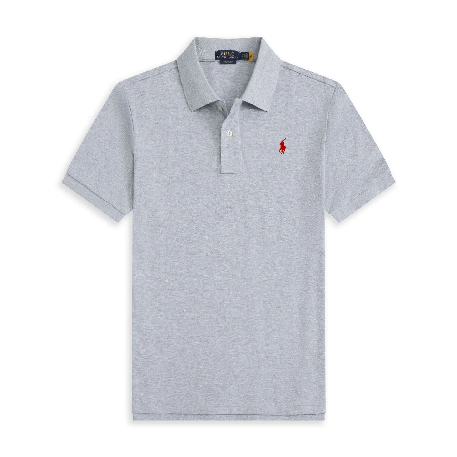 Men's Polo Shirt Short Sleeve European Size RL Embroidered Pony Logo T-Shirt | Casual Lapel Top for Men thumbnail 7