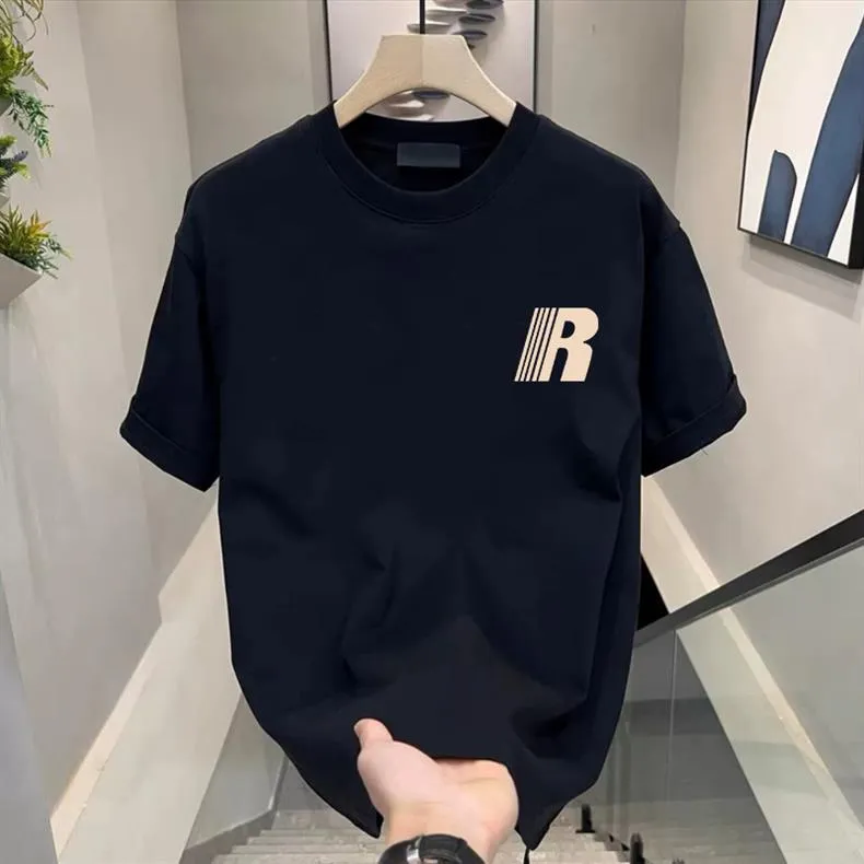 Men's Summer Ice Silk T-Shirt - Short Sleeve Crewneck Casual Top - Breathable, Lightweight, Trendy Base Layer for Hot Weather showcase 4