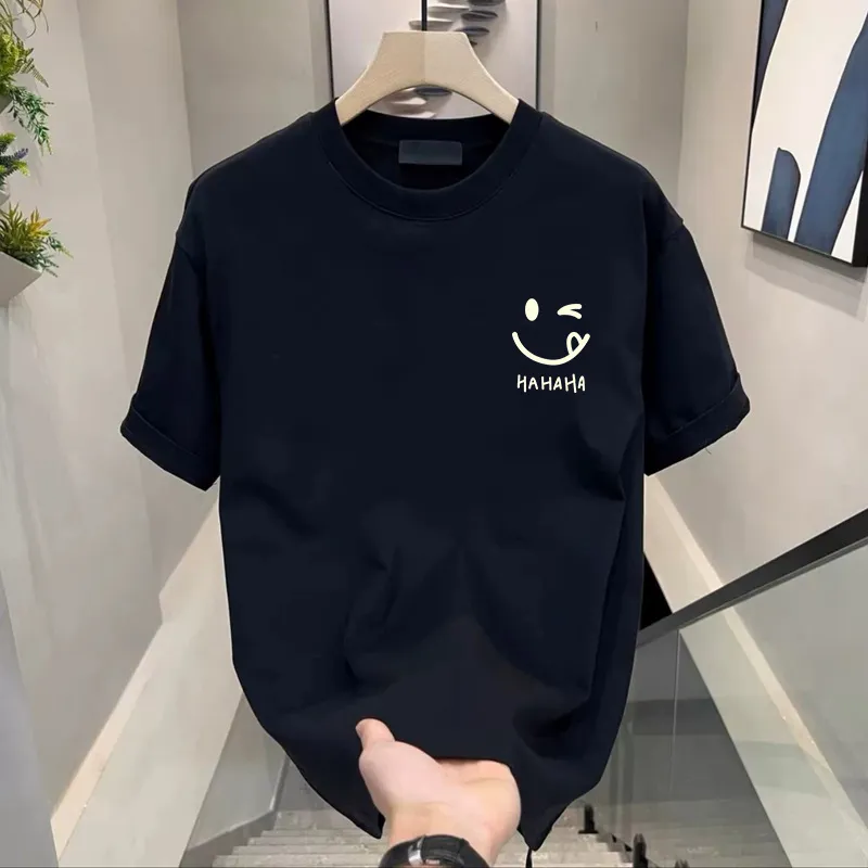 Black - Smiley Face