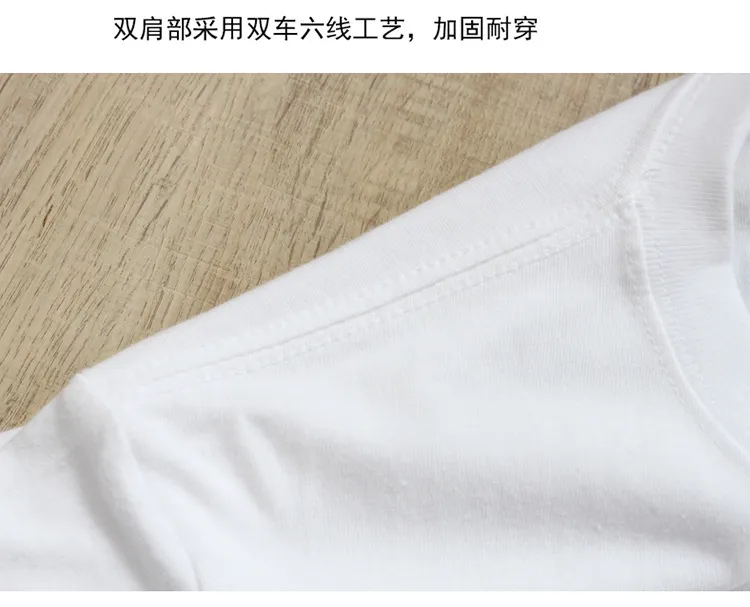 Men's Heavyweight Cotton Long Sleeve T-Shirt - 300g Black and White Crew Neck Casual Basic Tee for Spring/Autumn showcase 9
