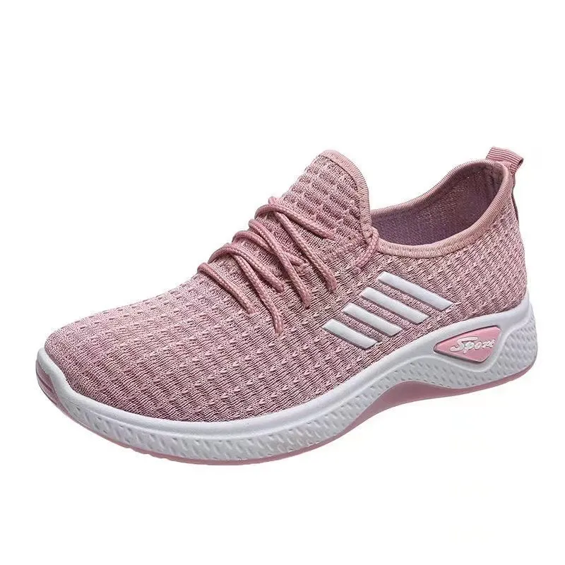 Women's Casual Sports Shoes - Spring/Summer Soft Sole Student Running Shoes - Low Top Fashion Sneakers for Women thumbnail 5