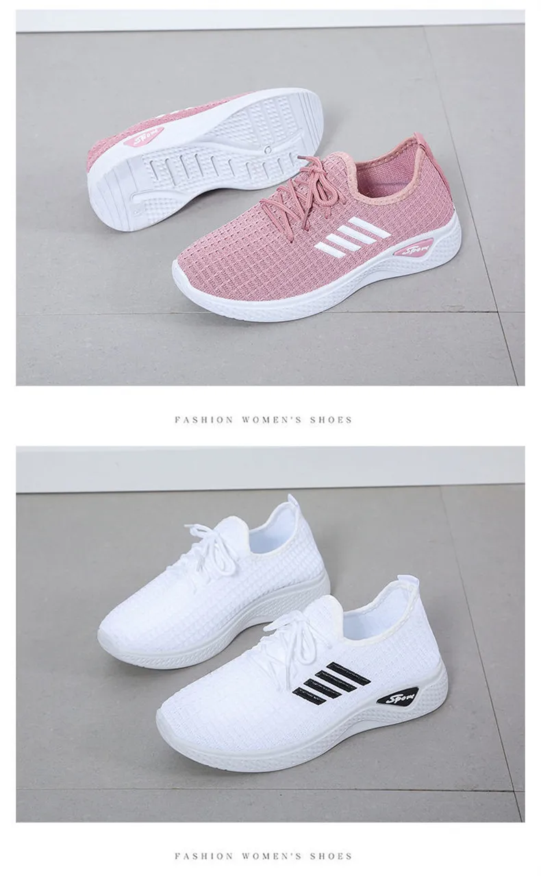 Women's Casual Sports Shoes - Spring/Summer Soft Sole Student Running Shoes - Low Top Fashion Sneakers for Women showcase 20