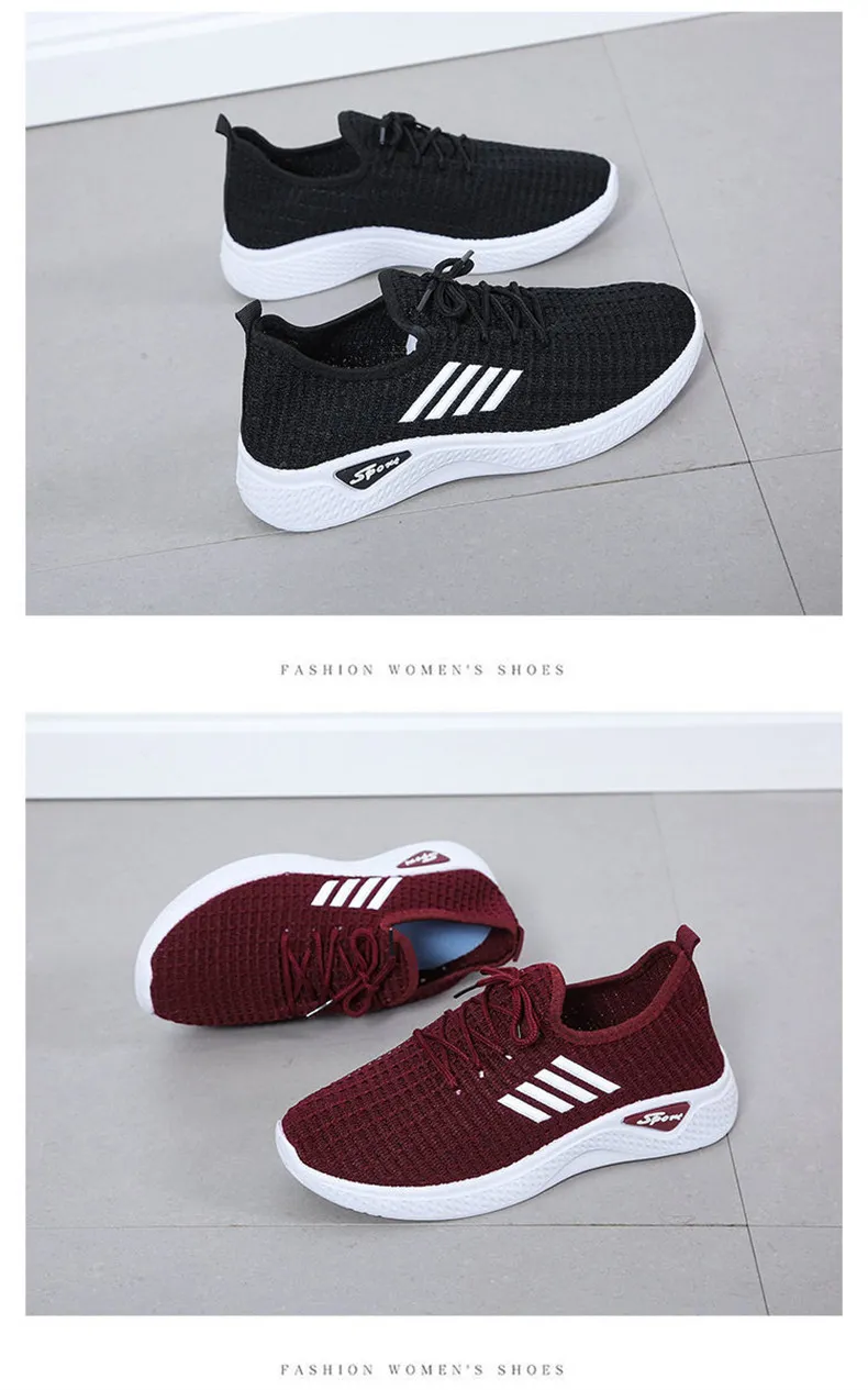 Women's Casual Sports Shoes - Spring/Summer Soft Sole Student Running Shoes - Low Top Fashion Sneakers for Women showcase 18