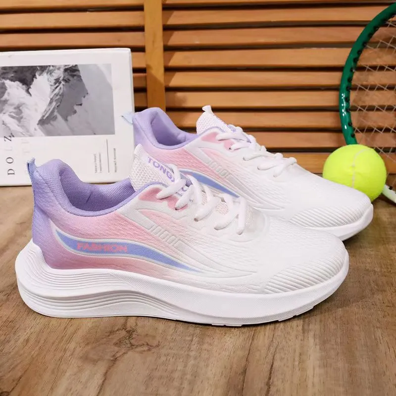 Women's Ultra Light Running Shoes - 2025 Spring/Autumn Breathable Sneakers, Shock Absorption, Soft Sole, Student Athletic Footwear showcase 7
