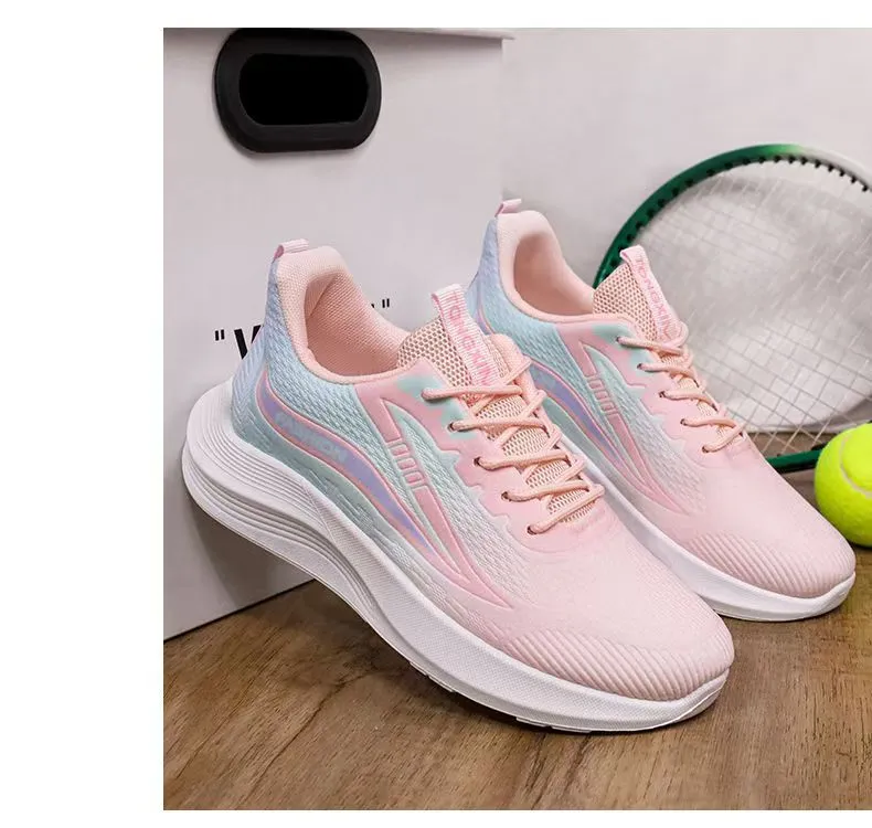 Women's Ultra Light Running Shoes - 2025 Spring/Autumn Breathable Sneakers, Shock Absorption, Soft Sole, Student Athletic Footwear showcase 4