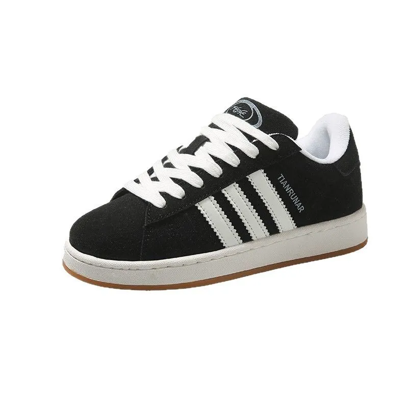 Women's Pink Bread Sneakers - 2025 Trendy Casual Student Shoes - Breathable, Easy to Match Sports Sneakers for Girls and Young Women thumbnail 5