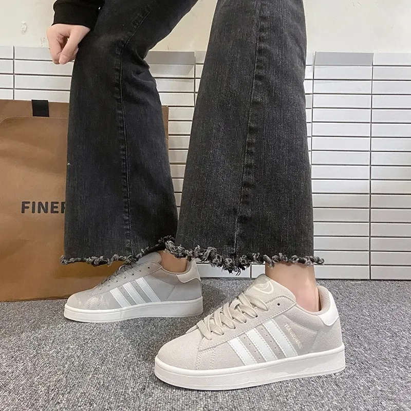 Women's Pink Bread Sneakers - 2025 Trendy Casual Student Shoes - Breathable, Easy to Match Sports Sneakers for Girls and Young Women showcase 17