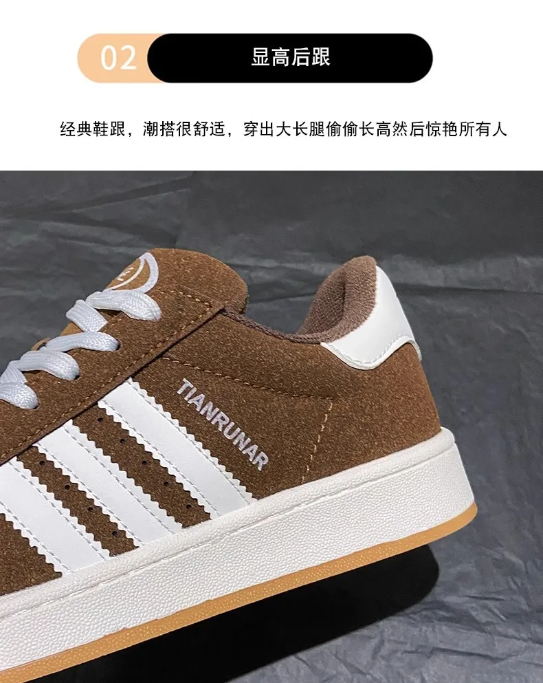Women's Pink Bread Sneakers - 2025 Trendy Casual Student Shoes - Breathable, Easy to Match Sports Sneakers for Girls and Young Women showcase 3